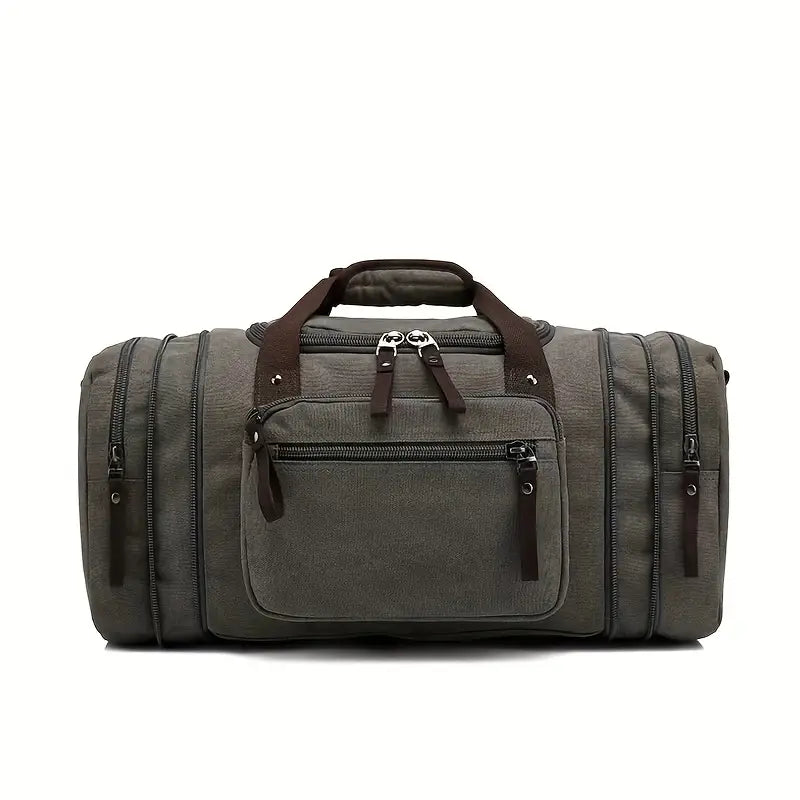 Multi-Compartment Men's Duffle Bag