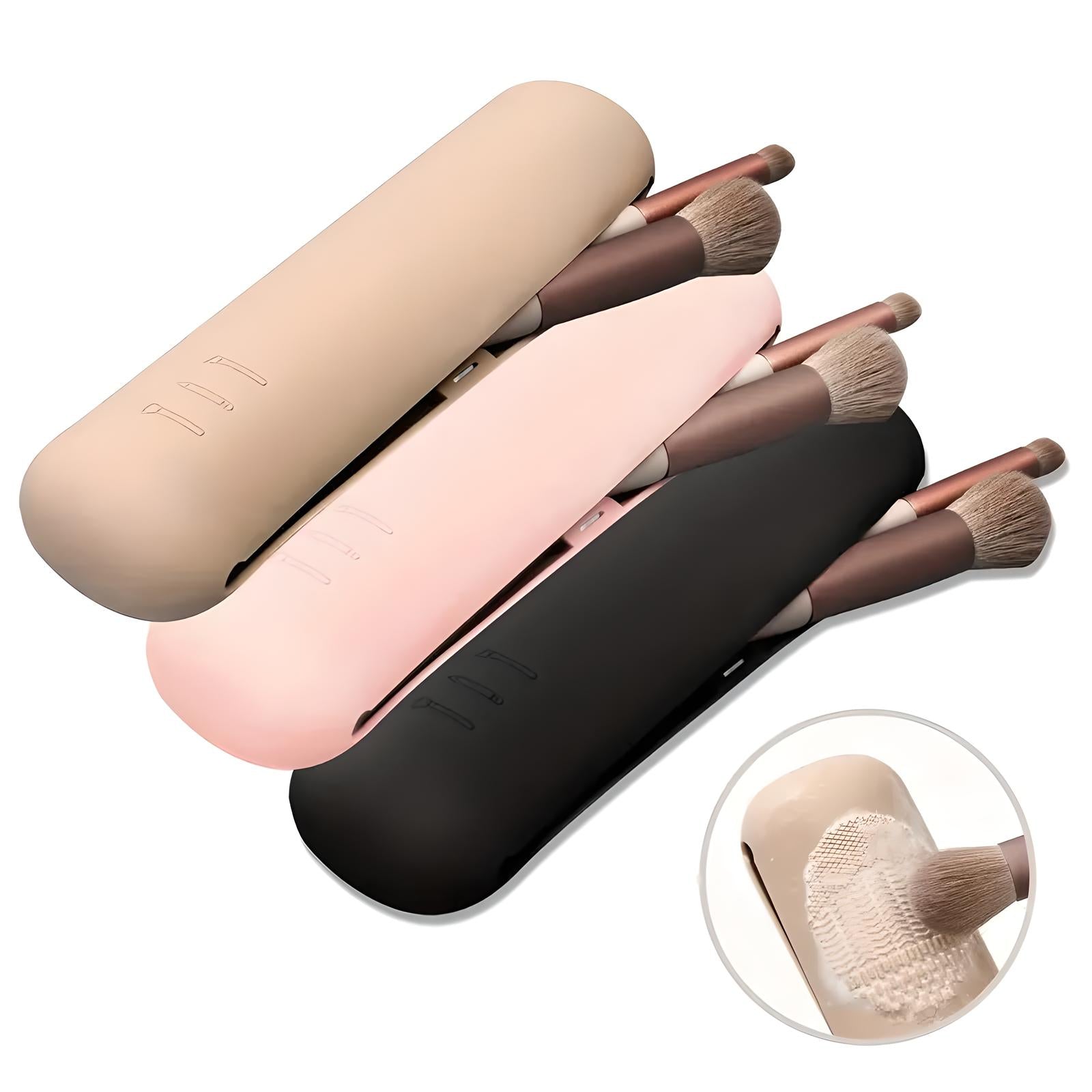 Isla | 3pc Makeup Brush Cases