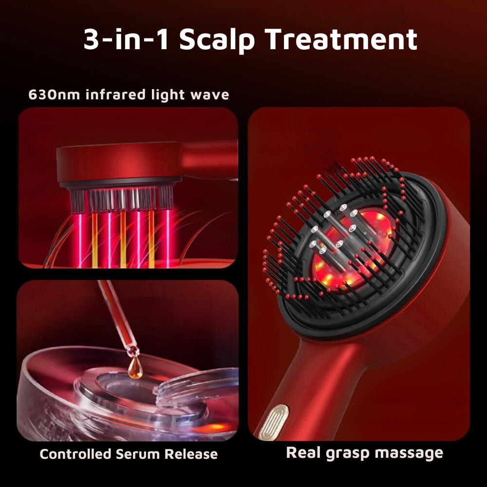 3-in-1 Scalp Massage Comb