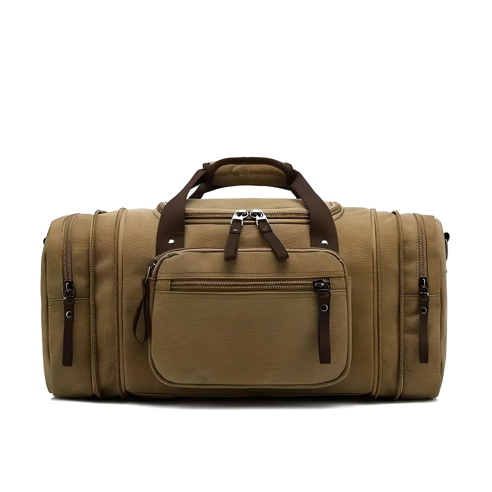 Multi-Compartment Men's Duffle Bag