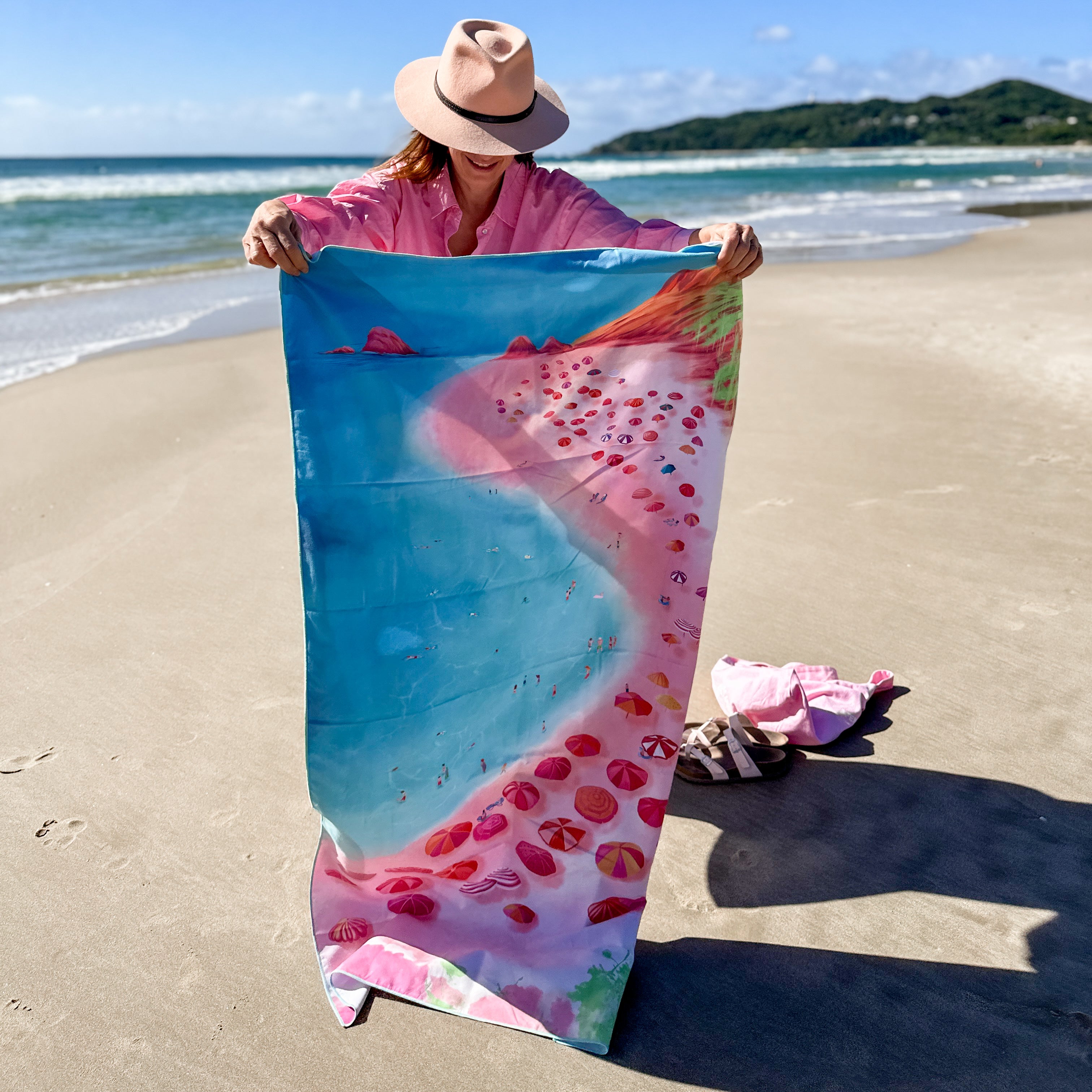 Artist Travel Towel | Beach Design