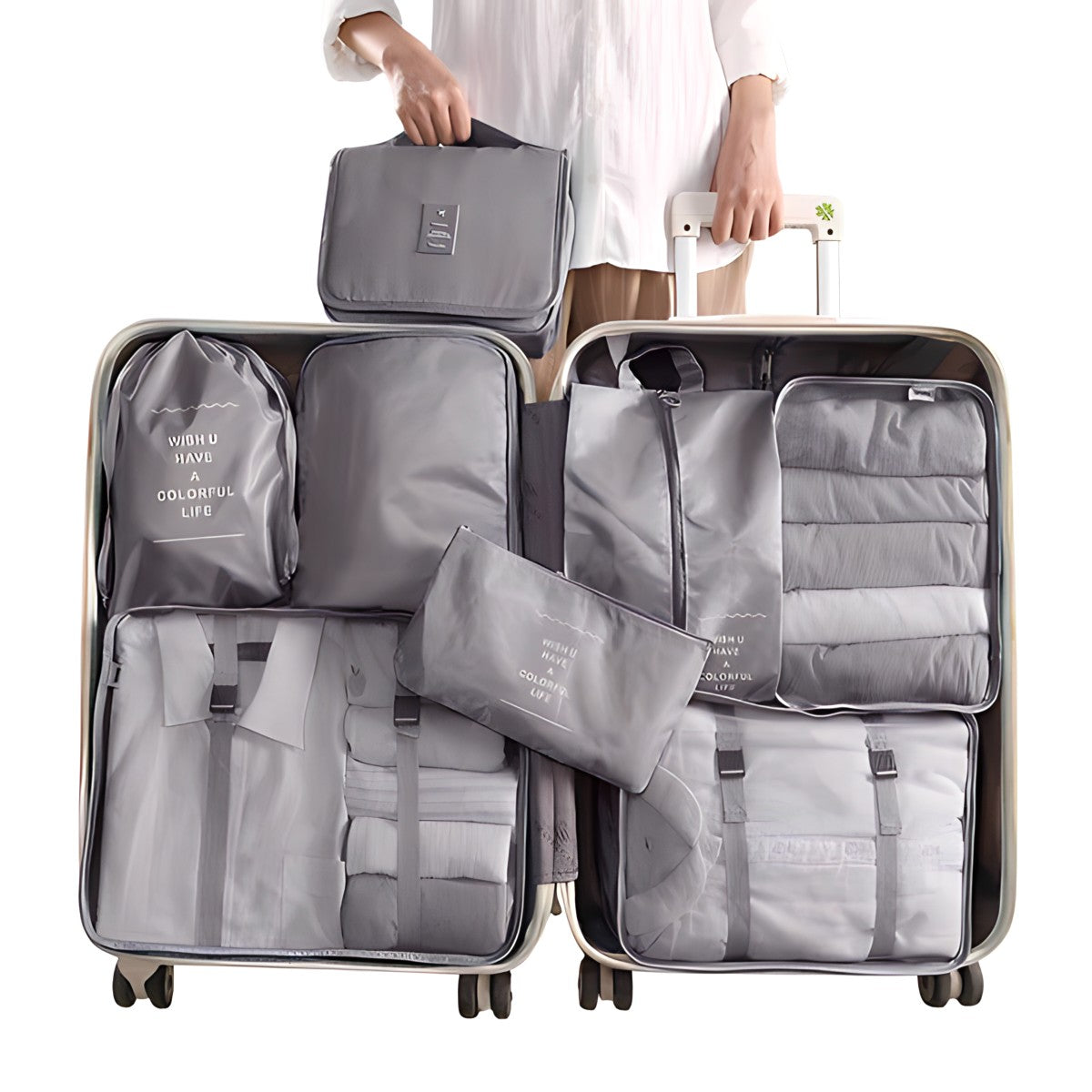 Premium Organisation Travel Packing Cubes Simplify Living Australia