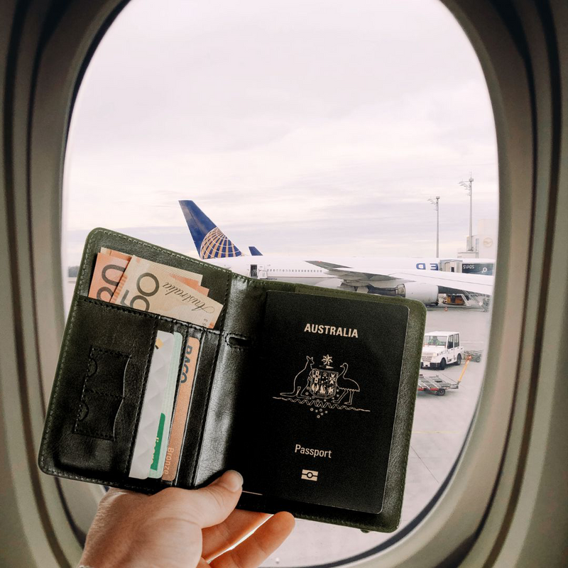 RFID Passport Travel Wallet Australia Simplify Living Australia