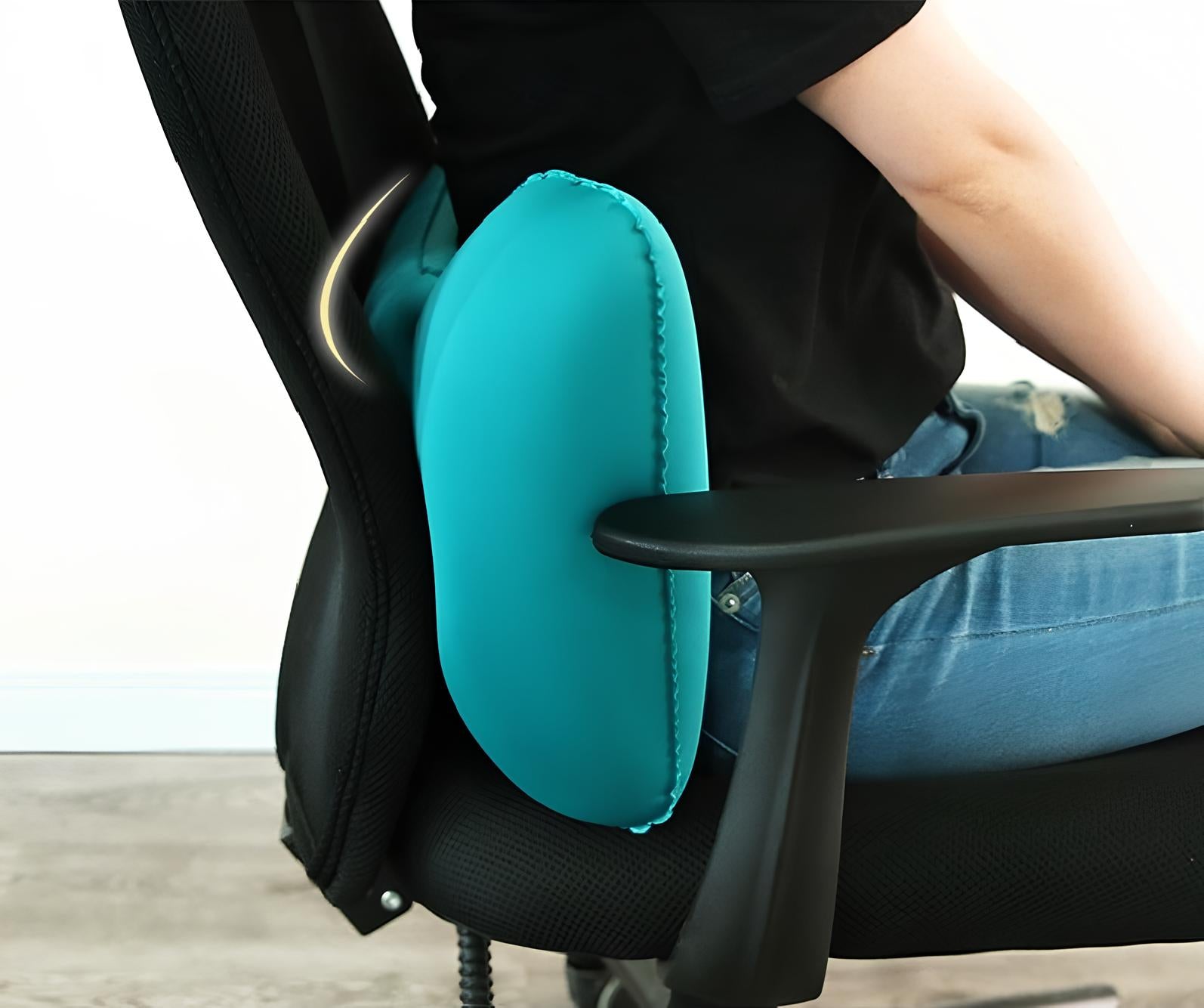 Inflatable Travel Back Support Pillow